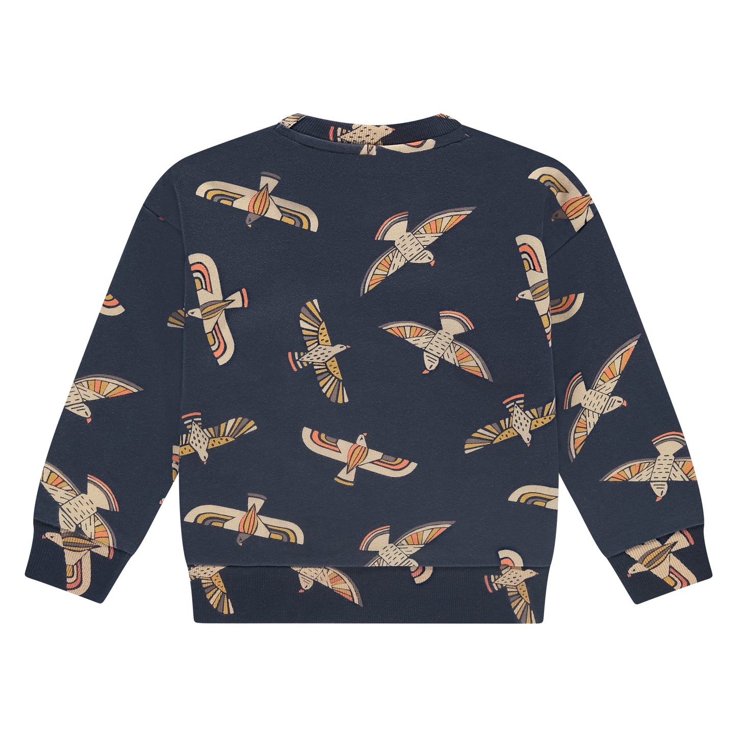 Sweatshirt, Navy w/ Birds