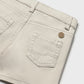 5-Pocket Twill Shorts, Bone, 206