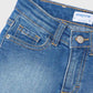 Denim Shorts, Medium Wash, 236