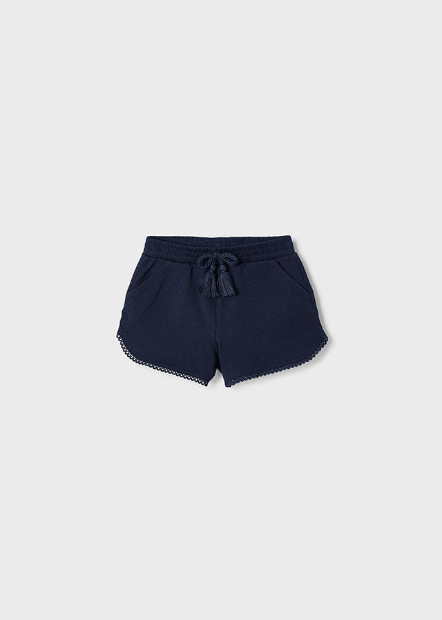 Pom Pom Shorts, Navy, 607