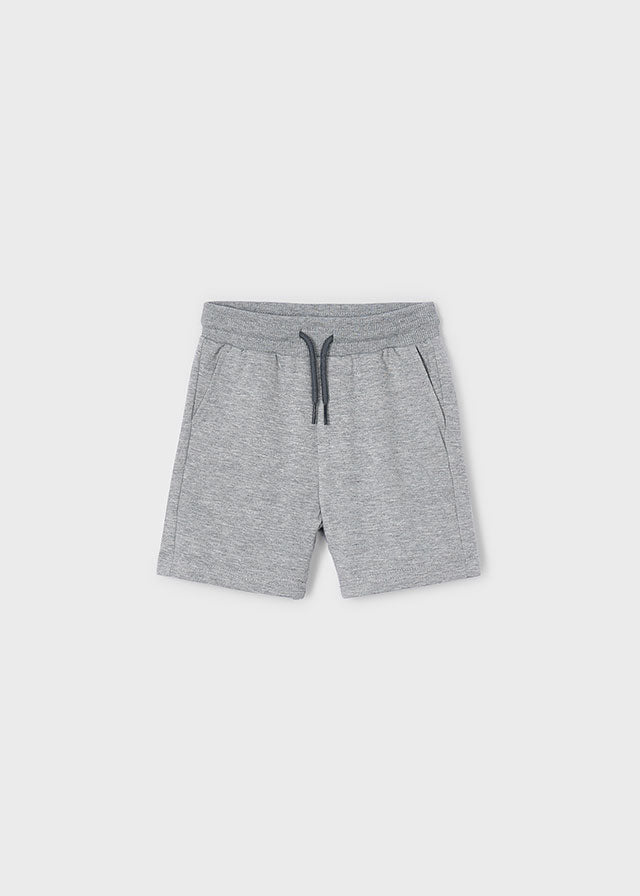 Fleece Shorts, Heather Grey, 611