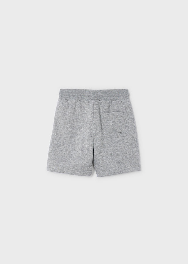 Fleece Shorts, Heather Grey, 611