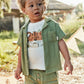 Gauze Shorts, Sage, 1241