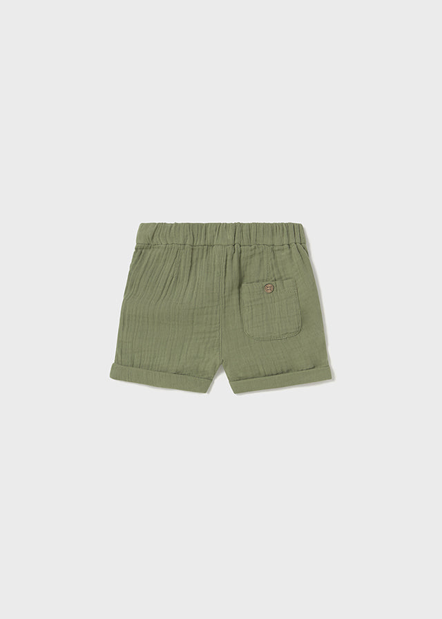 Gauze Shorts, Sage, 1241