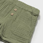 Gauze Shorts, Sage, 1241