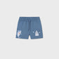 Knit Shorts, Capri Blue, 1242