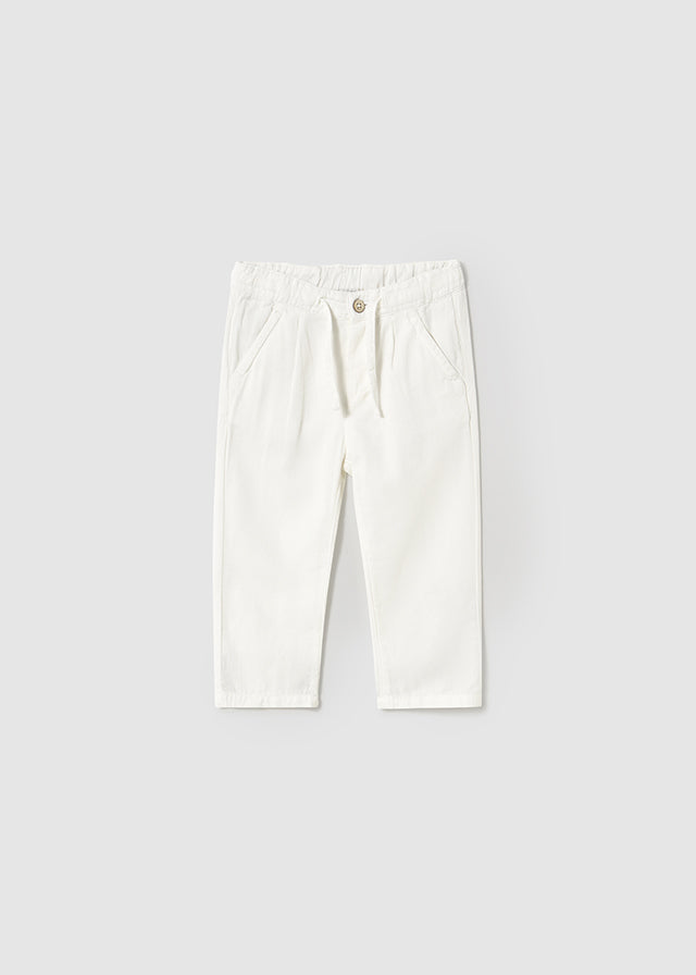 Linen Pants, White, 1580