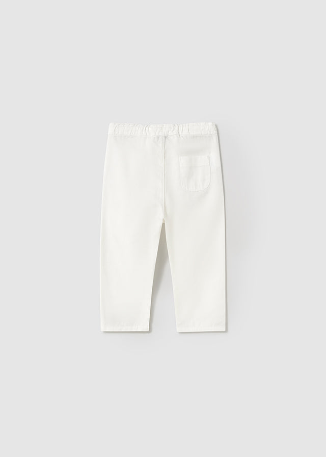 Linen Pants, White, 1580