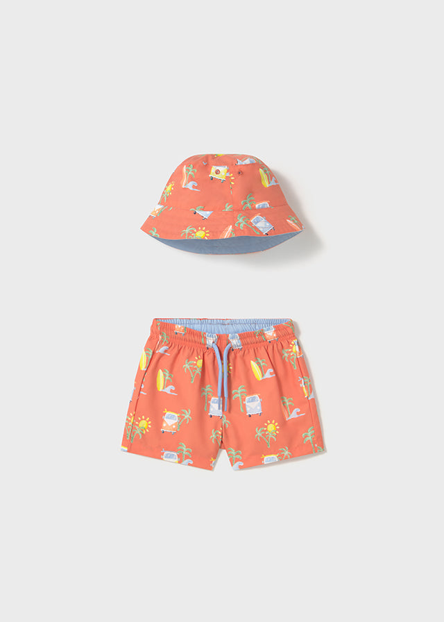 Swim Trunks and Hat, Surf's Up, 1646