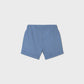Cuffed Knit Shorts, Capri Blue, 1652
