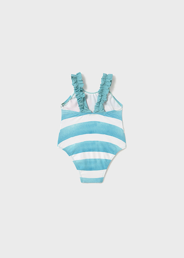 Swimsuit, Stripes and Flowers, 1741