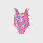 Swimsuit, Fuchsia Reef, 1742