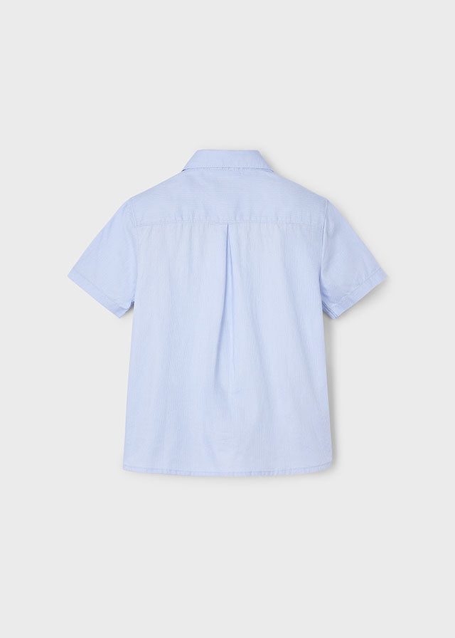 S/S Buttondown Shirt, Blue, 3112