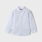 L/S Buttondown Shirt, Blue, 3117