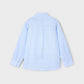 L/S Linen Shirt, Blue, 3121