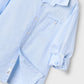 L/S Linen Shirt, Blue, 3121
