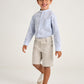 Slim Suit Shorts, Bone, 3219
