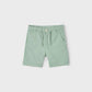Linen Bermuda Shorts, Dark Laurel, 3226