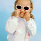 Embroidered Flower Sweatshirt, 3402