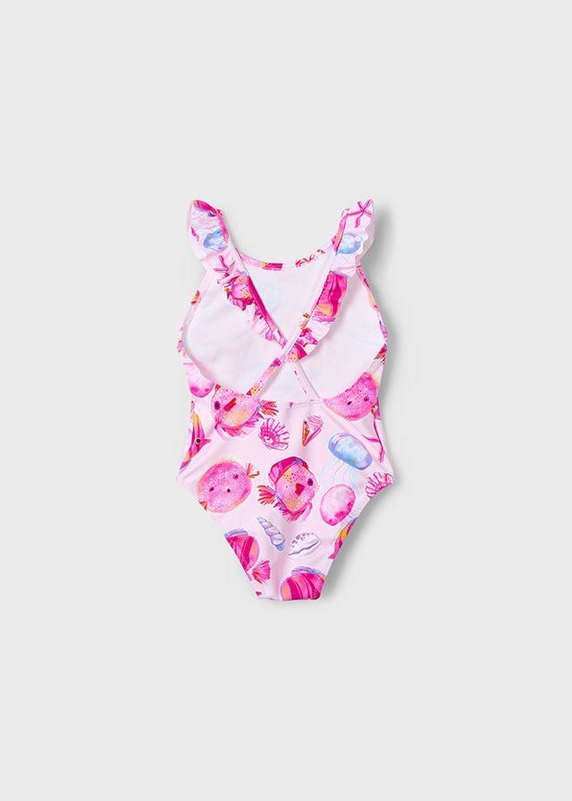 Magenta Fish Swimsuit, 3719