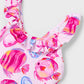 Magenta Fish Swimsuit, 3719
