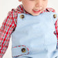 Teddy's Tab Longall, Barrington Blue/Woodspoint Plaid