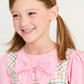 Pleated Ginny Jumper, Manalapan Plaid