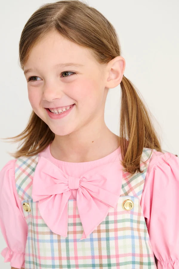 Pleated Ginny Jumper, Manalapan Plaid