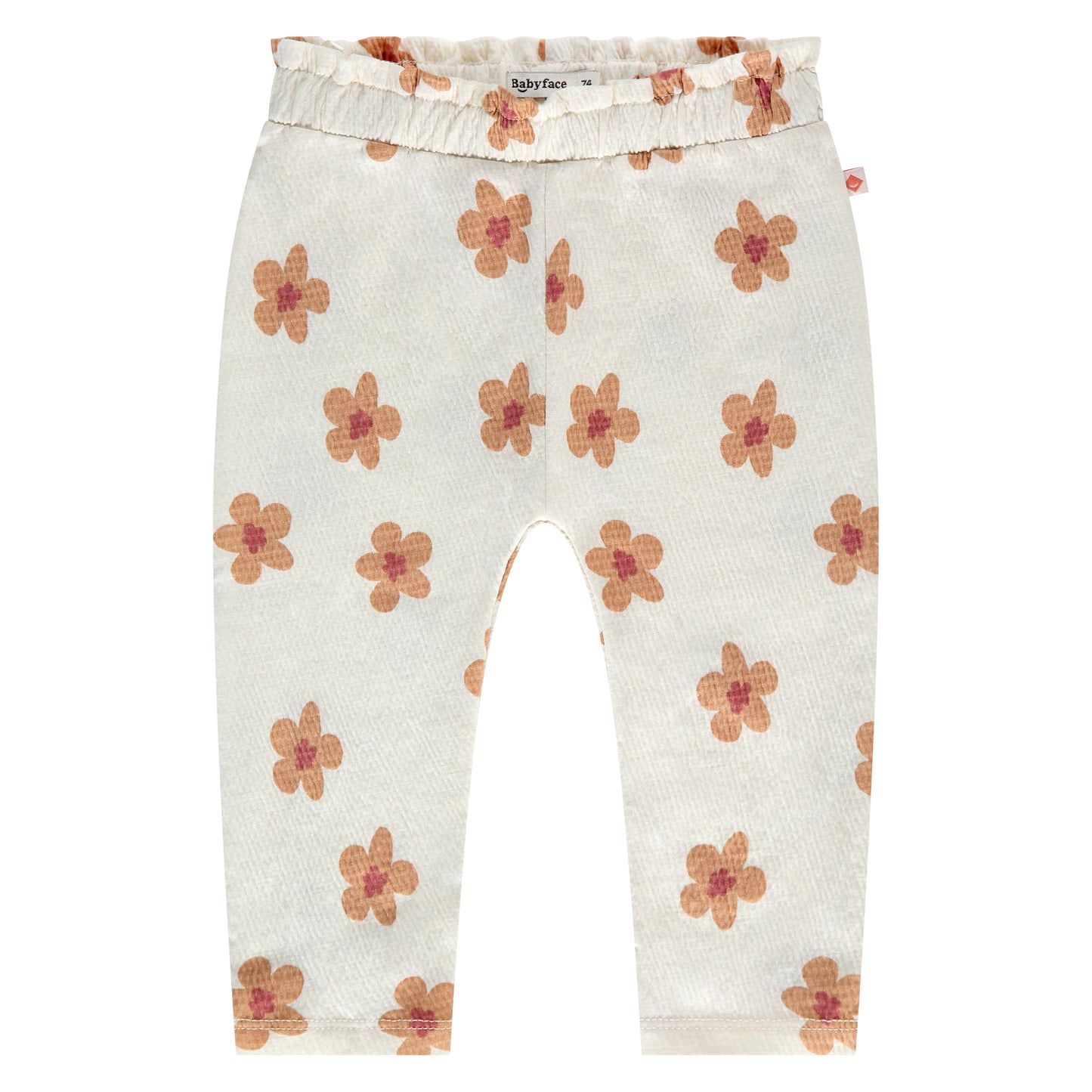 Floral Pant, Creme
