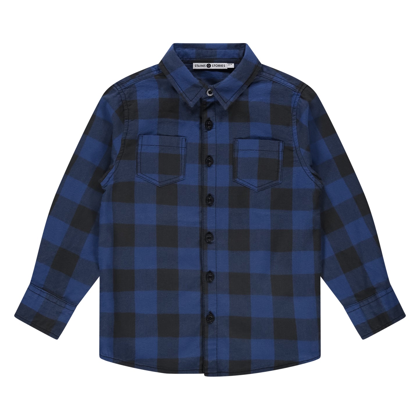 L/S Shirt, Blue Check