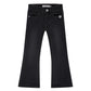 Flared Denim, Dark Grey