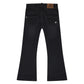 Flared Denim, Dark Grey