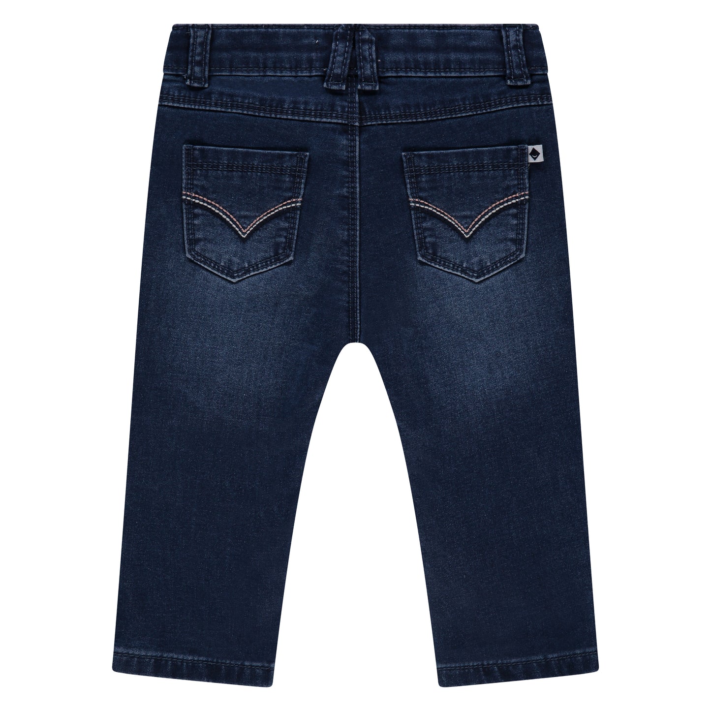 Baby Girls Denim, Mid Blue