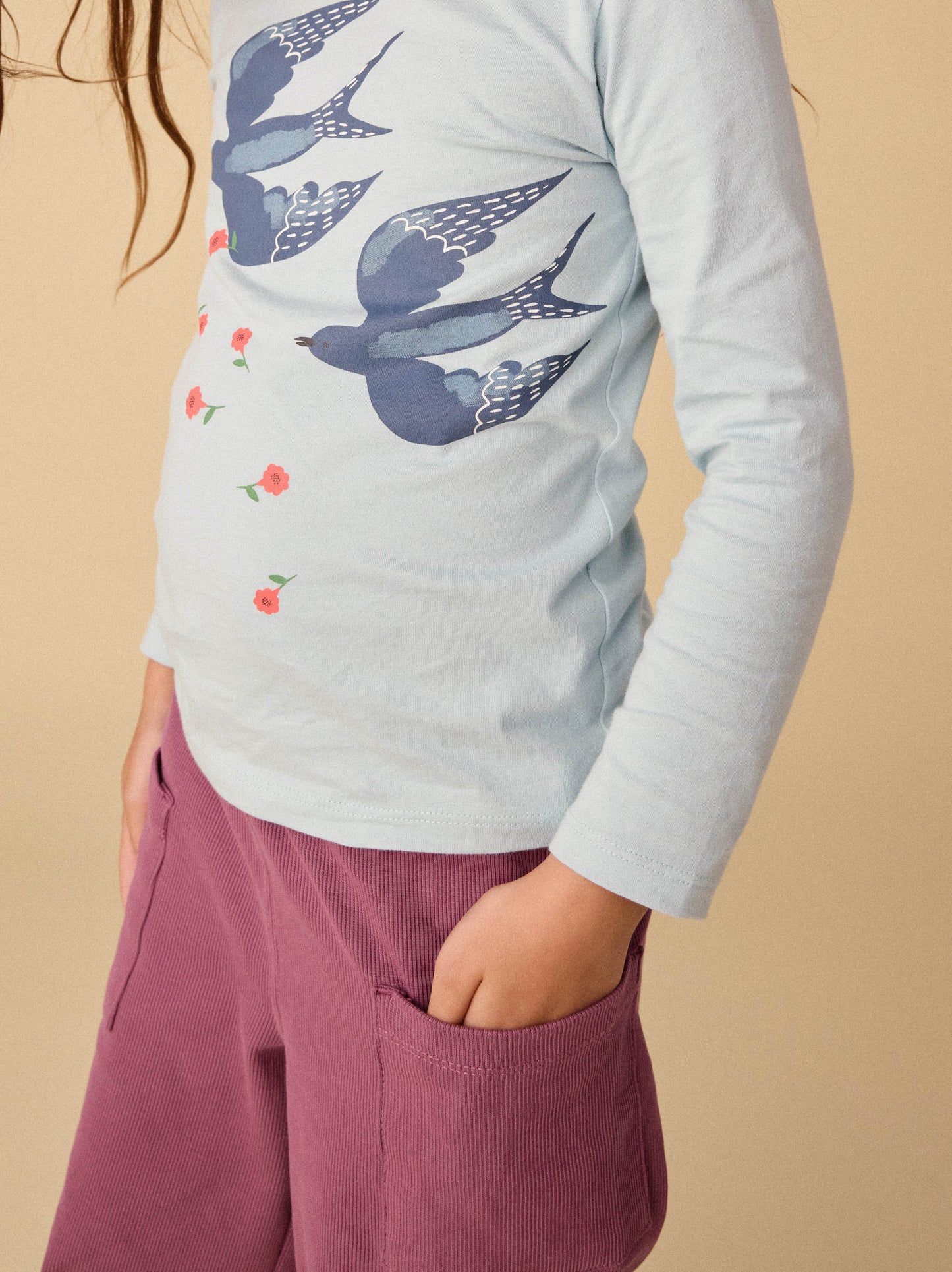 Flare For Fun Pants, Cassis