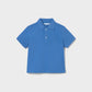 S/S Pique Polo, Blue, 102