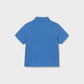 S/S Pique Polo, Blue, 102
