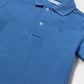 S/S Pique Polo, Blue, 102