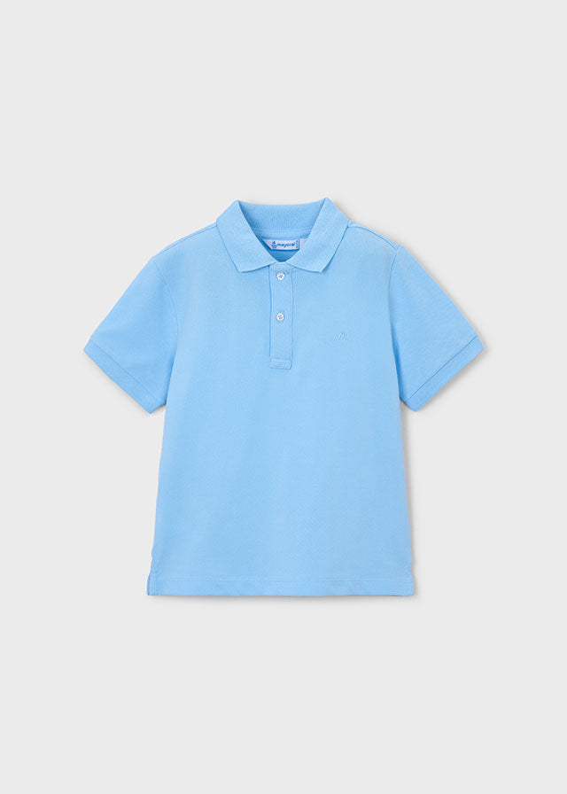 Pique Polo, Sky Blue, 150