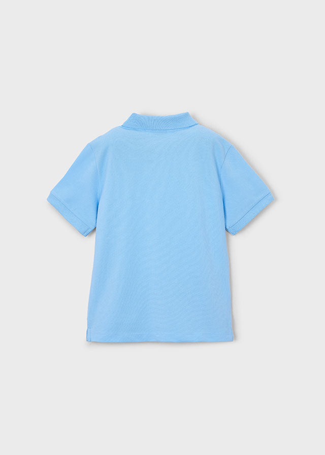Pique Polo, Sky Blue, 150
