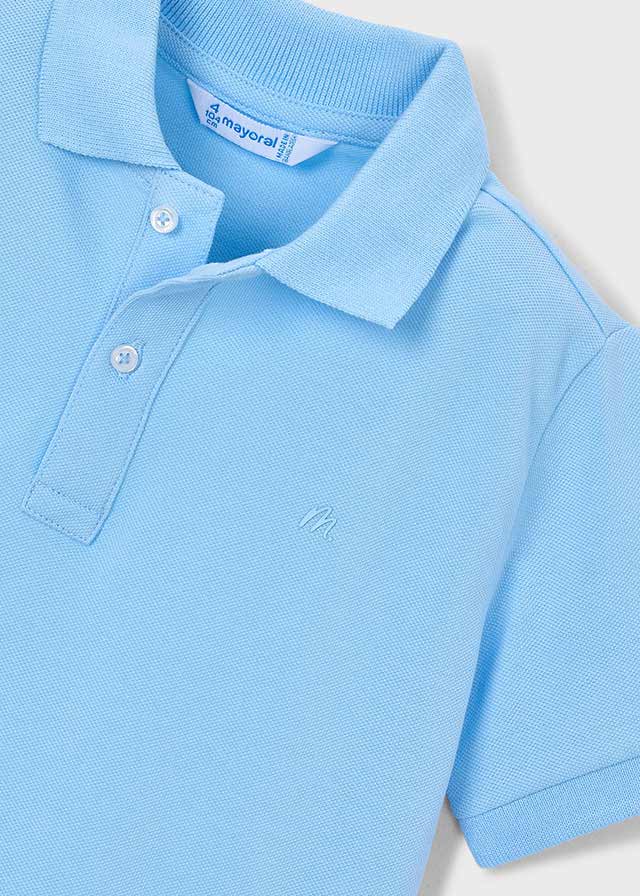 Pique Polo, Sky Blue, 150