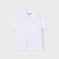 Pique Polo, White, 150