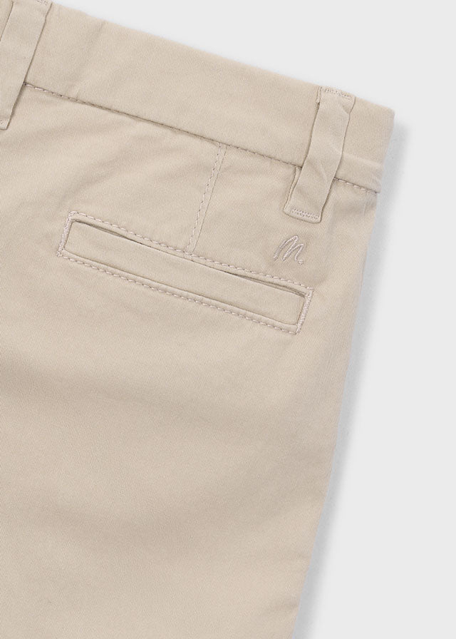 Twill Chino Shorts, Cashew, 202