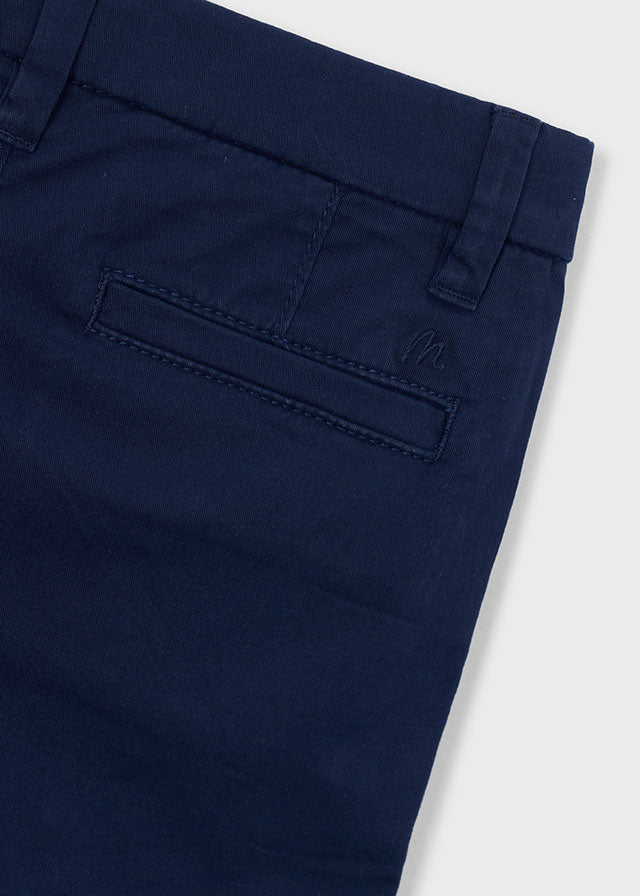 Twill Chino Shorts, Navy, 202