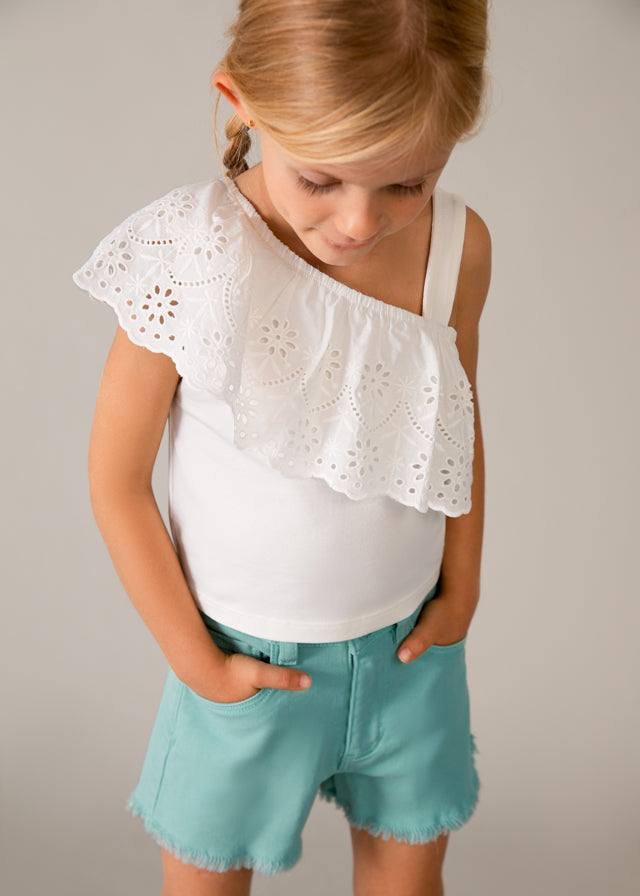 Twill Shorts, Oasis, 234