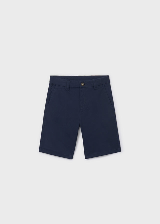 Twill Chino Shorts, Navy, 242
