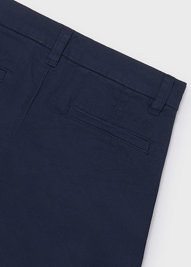 Twill Chino Shorts, Navy, 242
