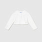 Knit Cardigan, White, 302