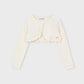 Knit Bolero, Natural, 320