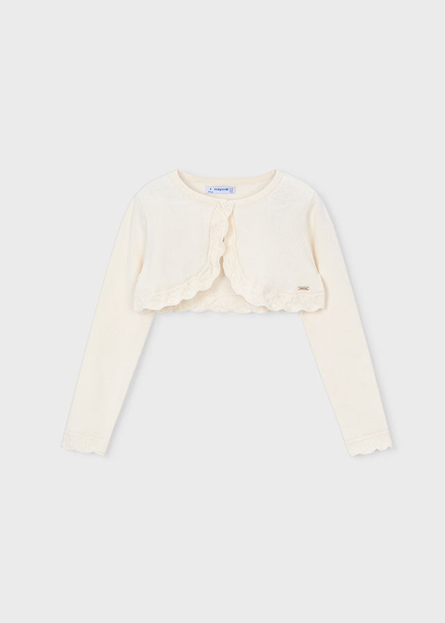 Knit Bolero, Natural, 320