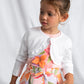 Knit Bolero, White, 320